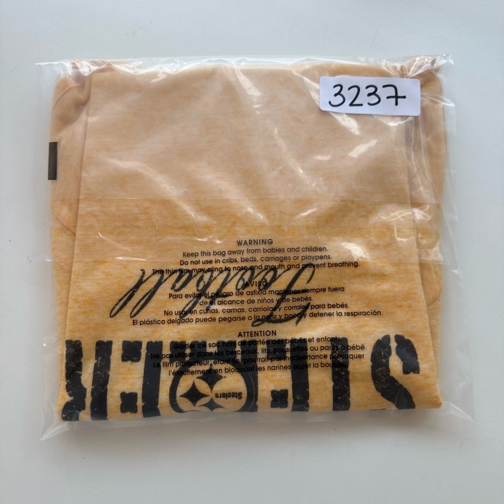 NFL Team Womens Pittsburgh Steelers Football Burnout Gold Raglan Tee Large - Picture 7 of 7